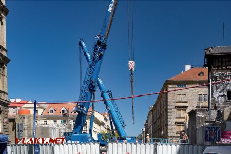 07.05.2018 - Praha-Karlín: práce je skončena © Jiří Řechka