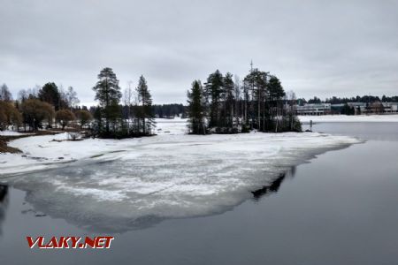 Kajaani - jezero pod nádražím © Filip Kuliš