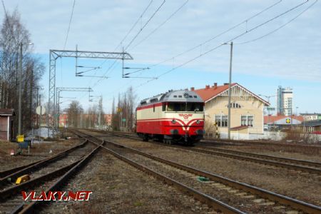 Raahe; objíždění soupravy © Filip Kuliš