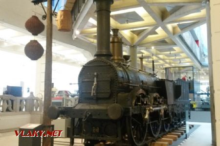 23.04.2018 - Viedeň, Technické múzeum - lokomotívu B1- AJAX vyrobili Jones, Turner & Evans v roku 1841 pre KFNB © Juraj Földes