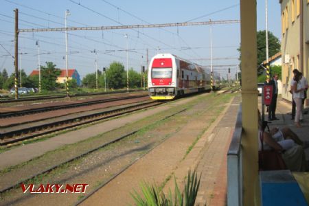 05.06.2018 - Senec, mimoriadny vlak vchádza do stanice © Juraj Földes