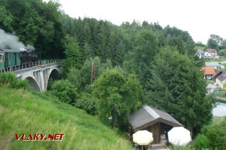 Feistritztalbahn: viadukt na trati © Tomáš Kraus, 10.7.2008