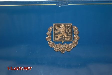 28.6.2018 - Praha Masarykovo n.: státní znak na voze Salon Aza 86 '' Ferdinand d´Este''© Jiří Řechka
