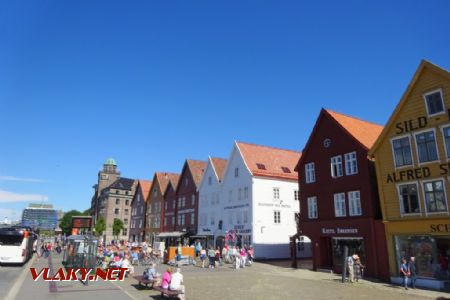 Bergen, Bryggen (staré město), 2.7.2018 © Jiří Mazal