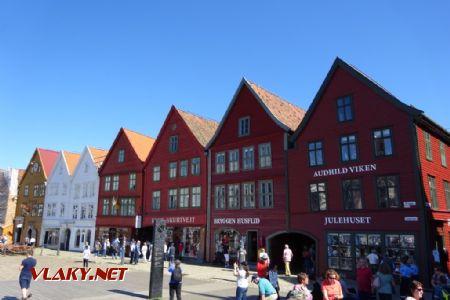 Bergen, Bryggen (staré město), 2.7.2018 © Jiří Mazal