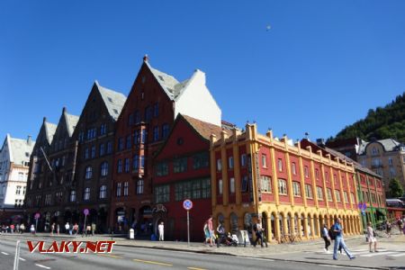 Bergen, Bryggen (staré město), 2.7.2018 © Jiří Mazal