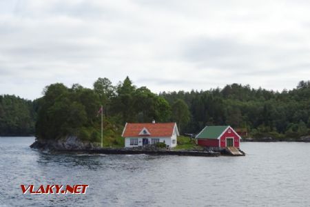 Plavba do Skjerjehamnu, 2.7.2018 © Jiří Mazal