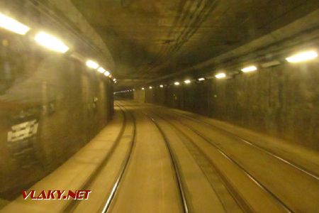 06.07.2018 – Krakov: tunel pod nádražím je v celé délce osvětlen © Dominik Havel