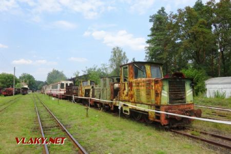 Vraky motorových lokomotiv, 22.7.2018 © Jiří Mazal