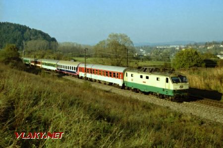 Rovina staré trati mezi D.Třebovou a odb. Parník dne 19.10.1997 © Pavel Stejskal