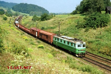 Pohled na starou trať z pilíře Beranova mostu dne 3.8.2002 © Pavel Stejskal