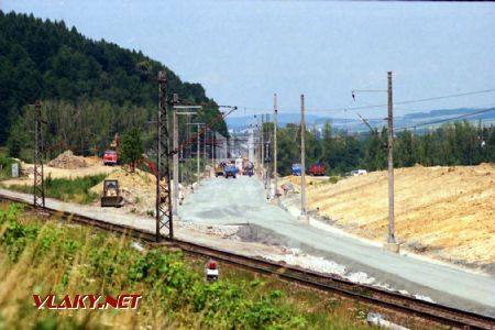 Stav staveniště dne 30.6.2003 © Pavel Stejskal