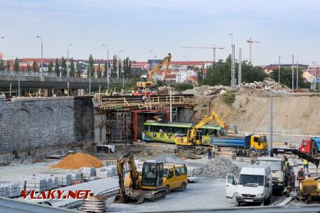 21.7.2018 - Plzeň hl.n.: rekonstrukce nádraží © Jiří Řechka