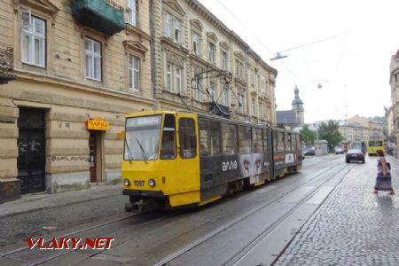 Lviv, tramvaj Tatra KT4, 11.8.2018 © Jiří Mazal
