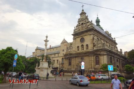 Lviv, katedrála a klášter Bernardinů, 11.8.2018 © Jiří Mazal