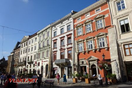 Lviv, centrální náměstí Rynok, 12.8.2018 © Jiří Mazal