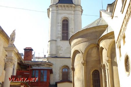 Lviv, věž u Arménské katedrály, 12.8.2018 © Jiří Mazal