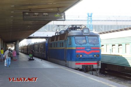 Kyjev, lokomotiva ČS4, 12.8.2018 © Jiří Mazal