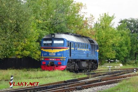 Solotvino I, Sergej pro vlak do Kyjeva, 15.8.2018 © Jiří Mazal