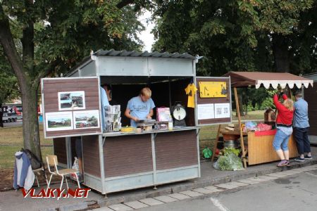 25.08.2018 - Hradec Králové, Smetanovo nábř.: na akci se po letech vrátila Společnost železniční Výtopna Jaroměř © PhDr. Zbyněk Zlinský