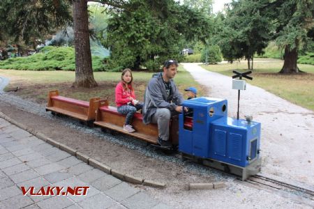 25.08.2018 - Hradec Králové, Smetanovo nábř.: místní lokomotiva č. 1 ''Mobydick'' © PhDr. Zbyněk Zlinský