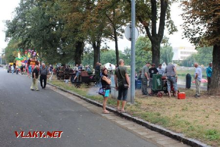 25.08.2018 - Hradec Králové, Smetanovo nábř.: sekce stabilních motorů © PhDr. Zbyněk Zlinský