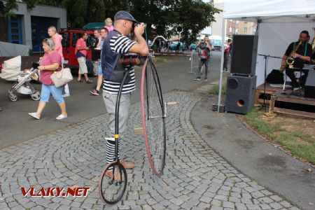 25.08.2018 - Hradec Králové, Smetanovo nábř.: cyklošotouš © PhDr. Zbyněk Zlinský