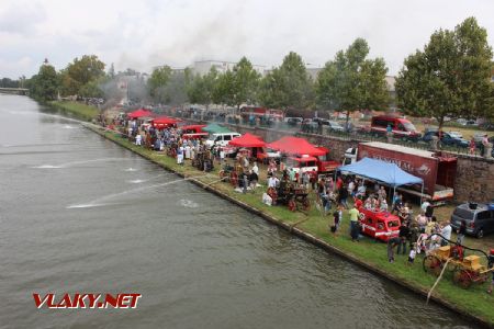 25.08.2018 - Hradec Králové, Tyršův most: cvrkot v sekci hasičské techniky © PhDr. Zbyněk Zlinský