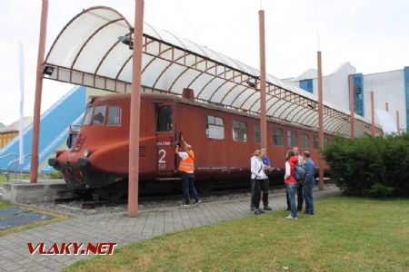 31.8.2018 - Kopřivnice: M 290 001 ''Slovenská strela'', před naložením © Karel Furiš