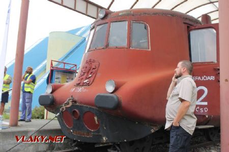 31.8.2018 - Kopřivnice: M 290 001 ''Slovenská strela'', před naložením © Karel Furiš