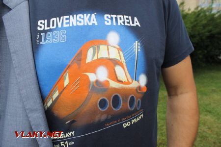 31.8.2018 - Kopřivnice: M 290 001 ''Slovenská strela'', triko © Karel Furiš