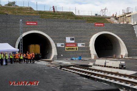 21.9.2018 - Kyšice, Ejpovický tunel: zanedlouho se zde budou prohánět vlaky © Jiří Řechka