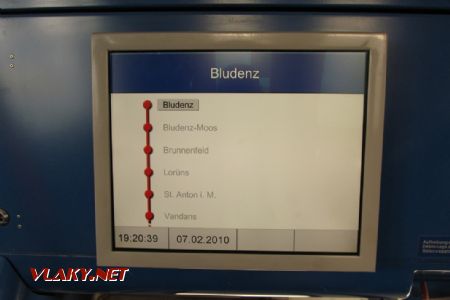 03.06.2018 – Bludenz: informační systém s nesmyslným datem a časem (foceno 17:57) © Dominik Havel