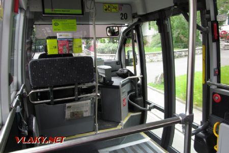 04.06.2018 – Vaduz: interiér minibusu MB Sprinter vypadá velmi dobře © Dominik Havel