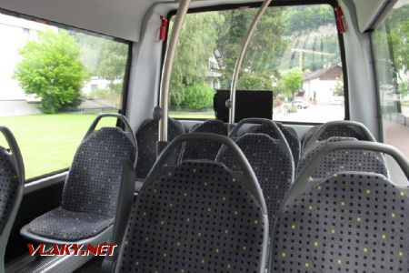 04.06.2018 – Vaduz: interiér minibusu MB Sprinter vypadá velmi dobře © Dominik Havel