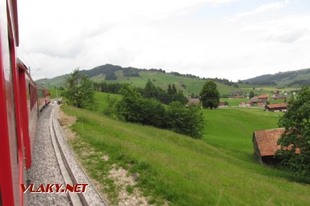 04.06.2018 – Appenzell: cesta po modernizované trati © Dominik Havel