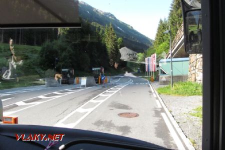 05.06.2018 – Silvrettastraße: závora před placeným úsekem, který patří Illwerke © Dominik Havel