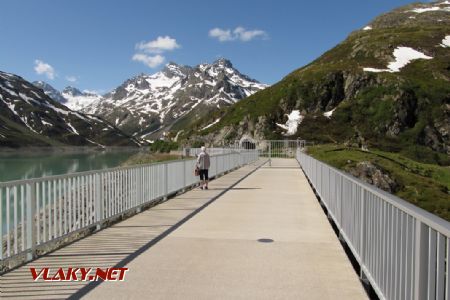 05.06.2018 – Silvretta: Silvretta-Stausee, hráz © Dominik Havel