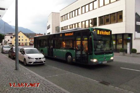 05.06.2018 – Bludenz: MHD má zde zelenou barvu (MB Citaro) © Dominik Havel