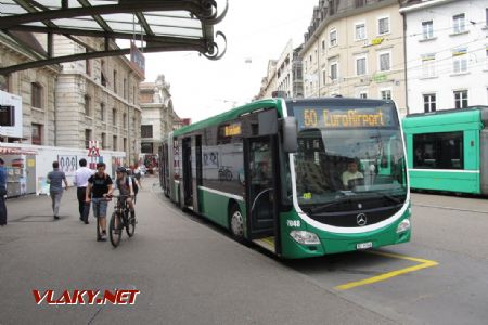 06.06.2018 – Basilej: MB Citaro v jednotném městském designu © Dominik Havel