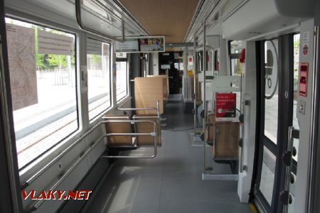 06.06.2018 – Saint-Louis: Bombardier Flexity 2, interiér © Dominik Havel