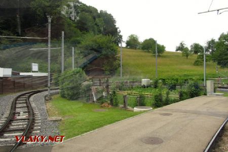 06.06.2018 – Flüh: je libo zahrádka v tramvajové smyčce? © Dominik Havel