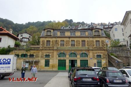 Donostia, spodní stanice lanovky Igueldo, 18.10.2018 © Jiří Mazal