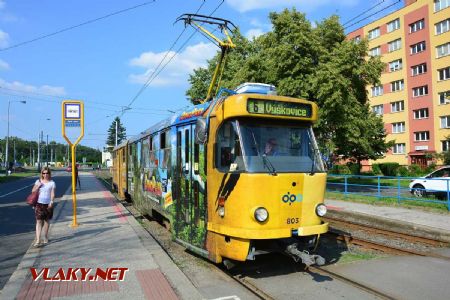 11.06.2018 - Ostrava-Zábřeh vodárna: tramvaj Tatra K2R.P č. 803 © Václav Vyskočil