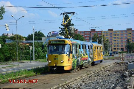 11.06.2018 - Ostrava-Výškovice: tramvaj Tatra K2R.P č. 803 © Václav Vyskočil