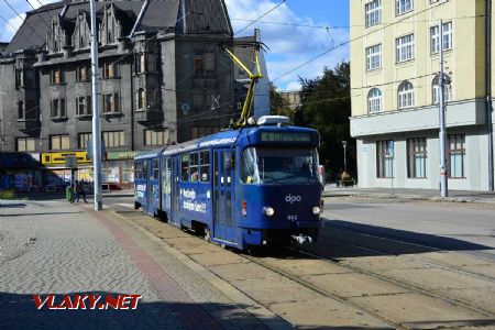 29.09.2018 - Ostrava, Výstaviště: tramvaj Tatra K2R.P č. 802 © Václav Vyskočil