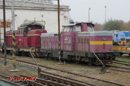 Brno dolní: výstavka historických motorových lokomotiv KPKV, 10.11.2018 © Libor Peltan