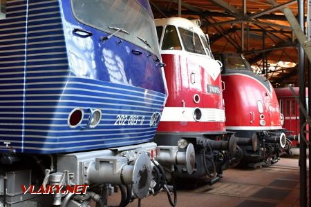 DTM Berlín: lokomotivy DB 202.003, DR 118.075 a DB V 200.018, 20.9.2018 © Pavel Stejskal