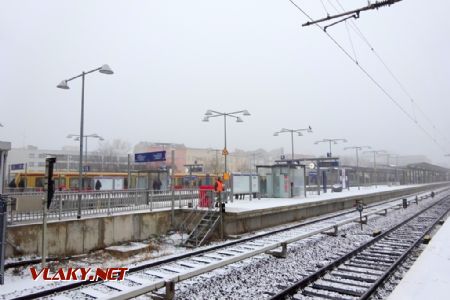 Berlin Charlottenburg, nástupiště pro S-Bahn, 26.1.2019 © Jiří Mazal