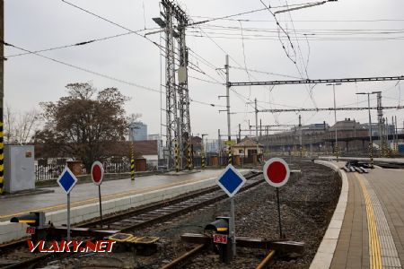 6.2.2019 - Brno hl.n.: probíhající rekonstrukce © Jiří Řechka